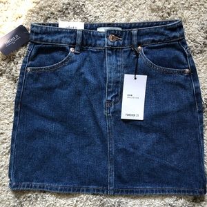 F21 Denim Skirt